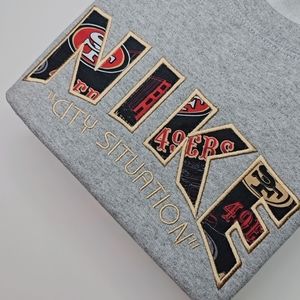 49ers crew-neck sweater